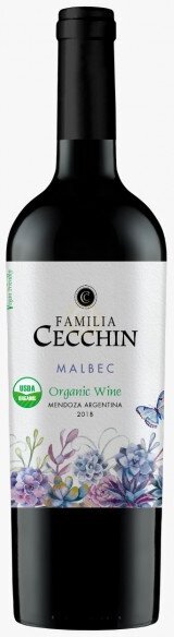 Familia Cecchin Organic Natural Malbec 2019