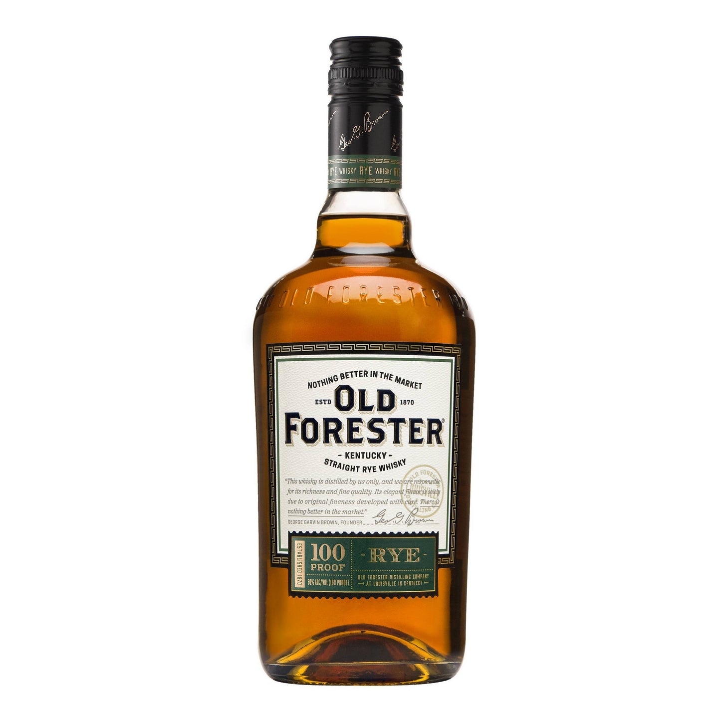 Old Forester Rye 100 Proof
