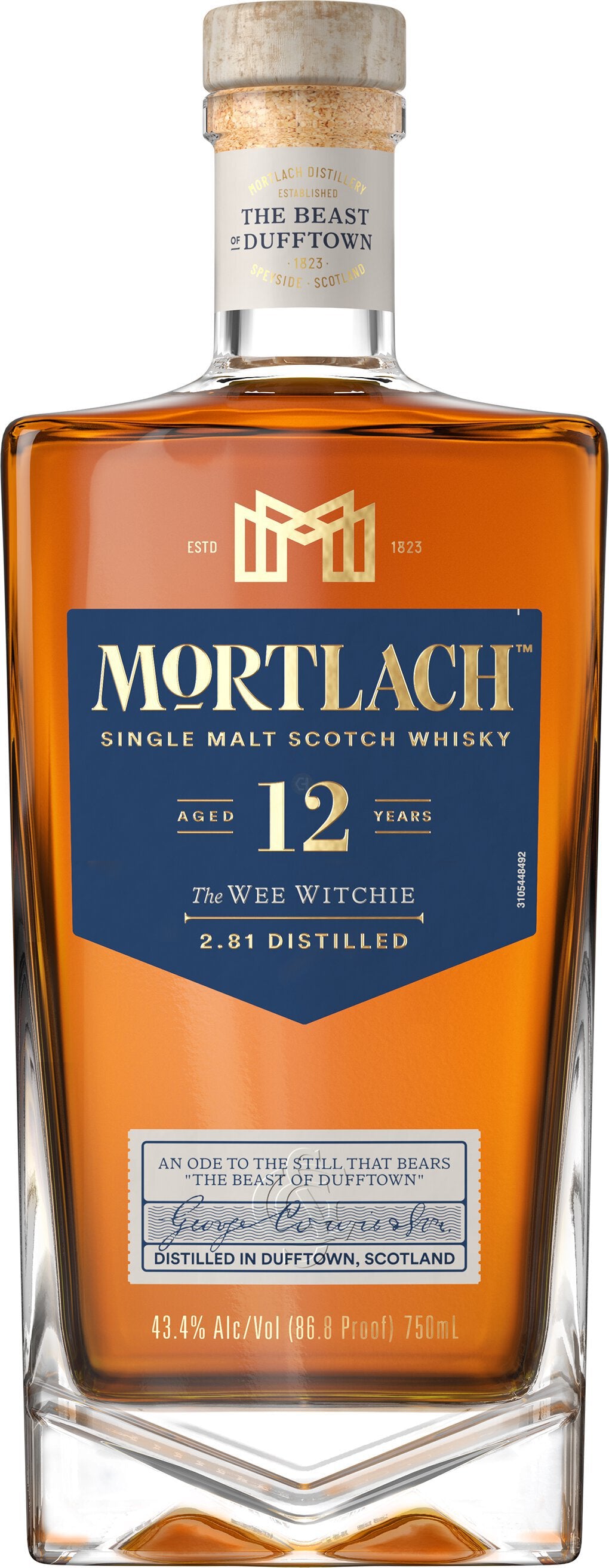 Mortlach Scotch Single Malt 12 Year The Wee Witchie