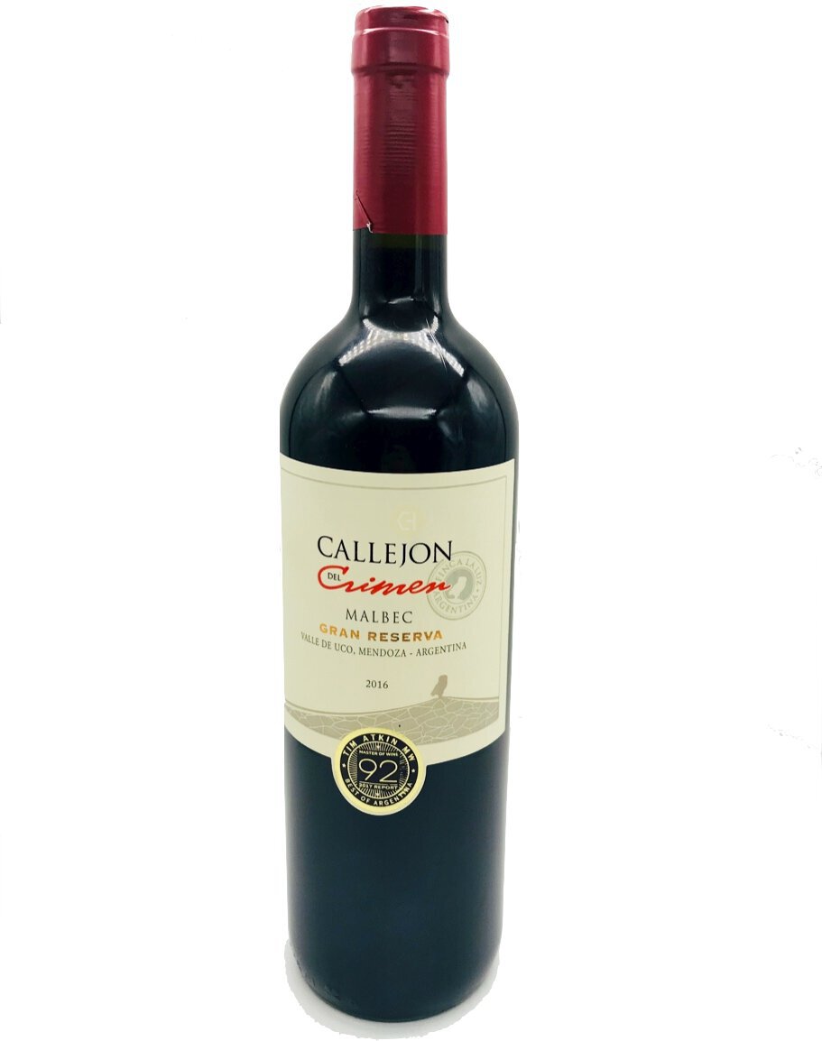 Callejon Del Crimen Malbec Gran Reserva 2017