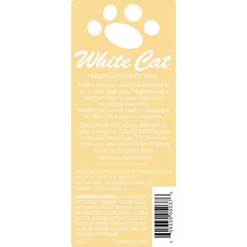 Hazlitt White Cat