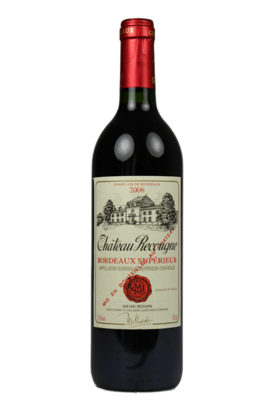 Chateau Recougne Bordeaux Superieur 2018