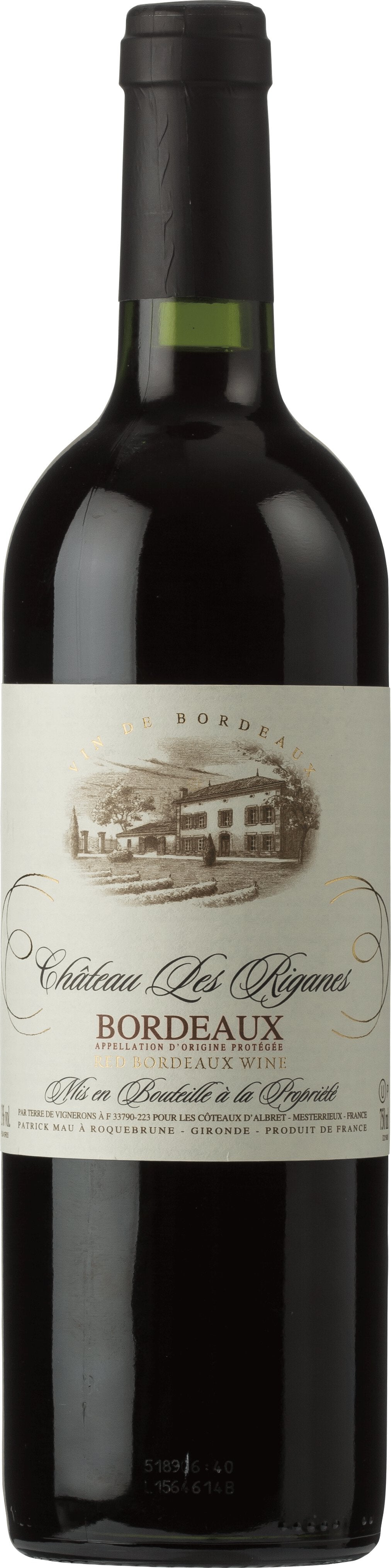Chateau Les Riganes Bordeaux 2018
