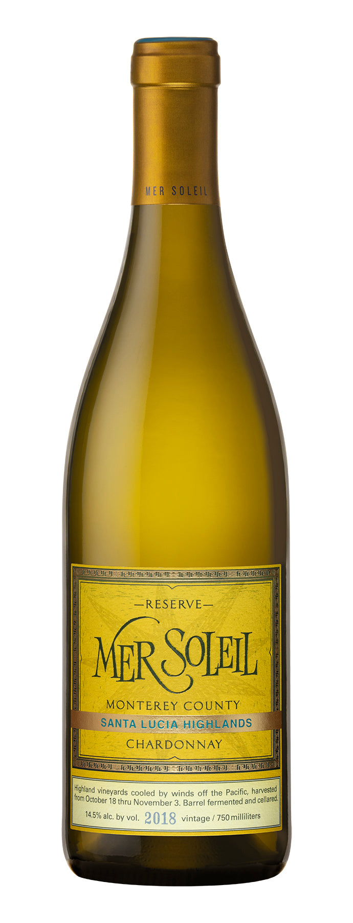 Mer Soleil Chardonnay Reserve Santa Lucia Highland 2021