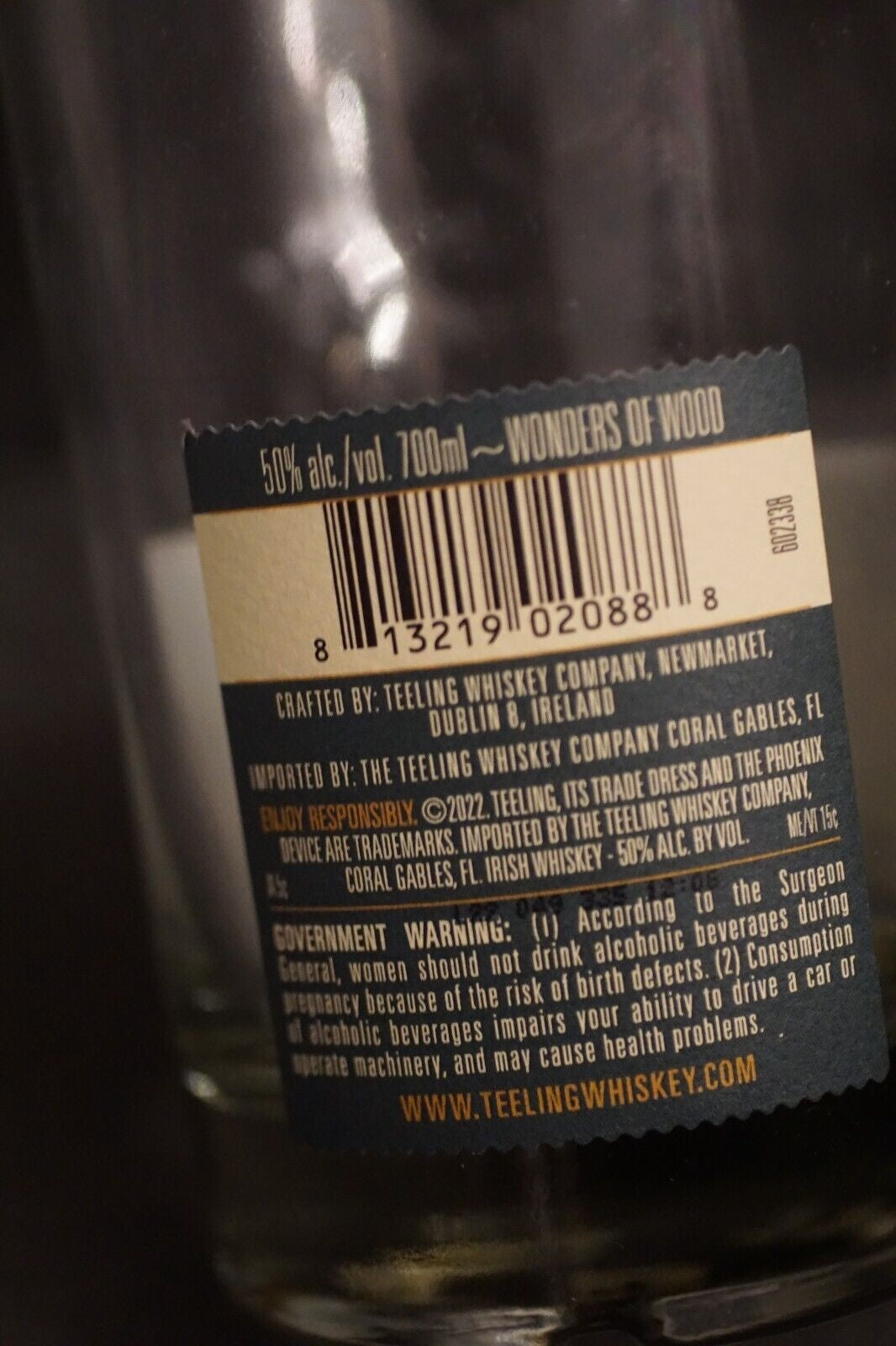 Teeling Wonders Of Wood Virgin Portuguese Oak