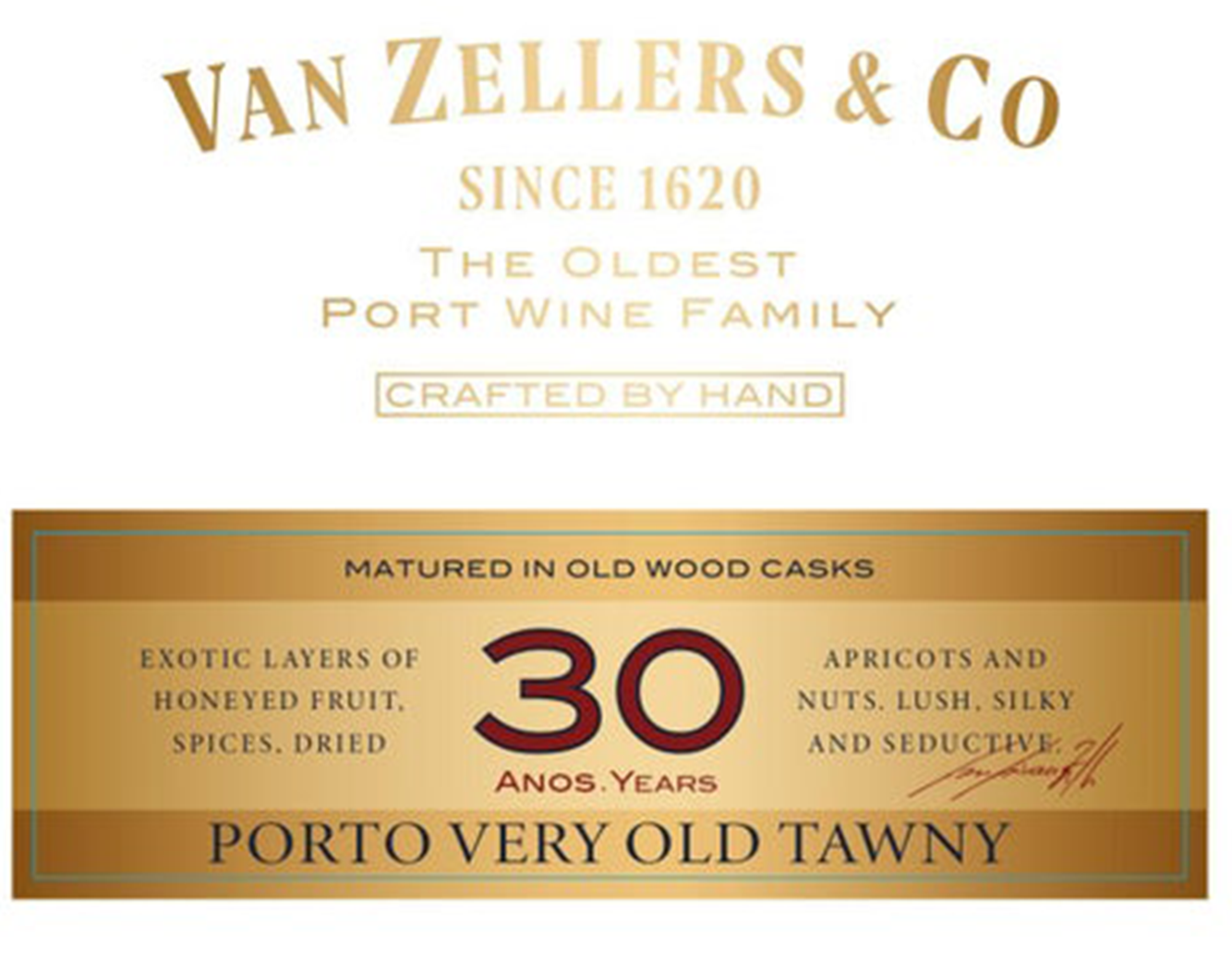Van Zellers 30 Year Tawny Porto