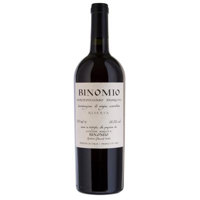 Binomio Montepulciano D Abruzzo Riserva 2020