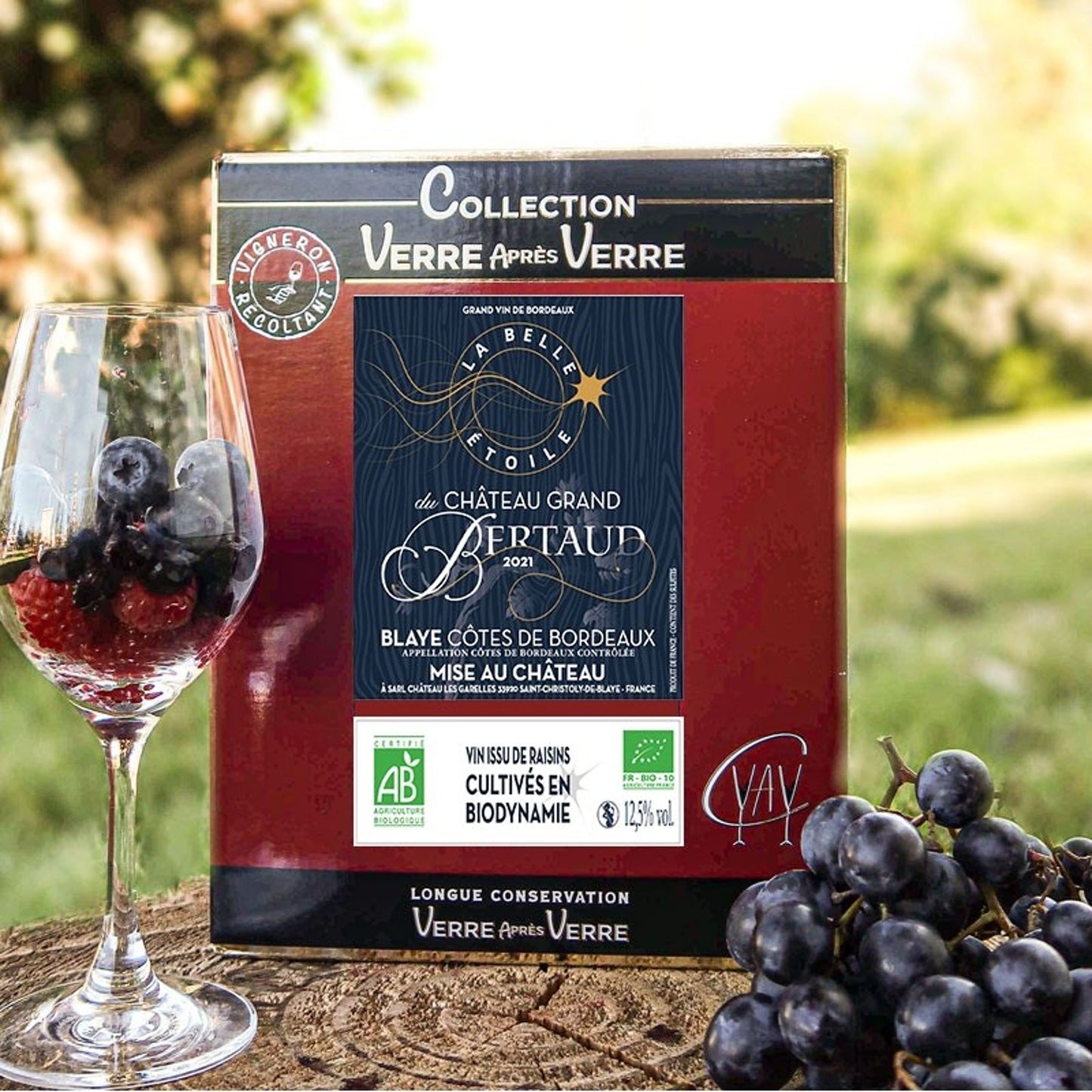 Canteloup Chateau Haut Cotes De Blaye Rouge 2020