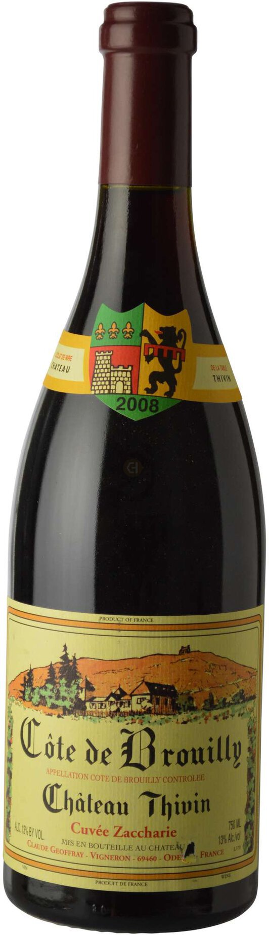 Thivin Chateau Cote De Brouilly 2022