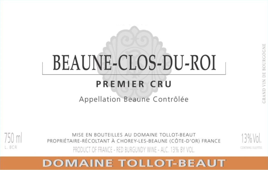 Tollot Beaut Beaune Clos Du Roi 1Er Cru 2021