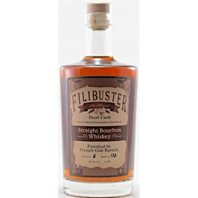 Filibuster Dual Cask Straight Bournon Whiskey