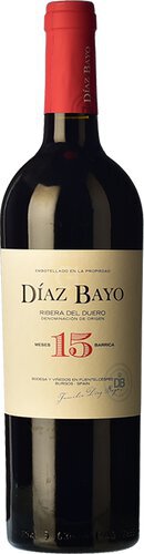 Diaz Bayo 15 Meses In Barrique Ribera Del Duero 2021