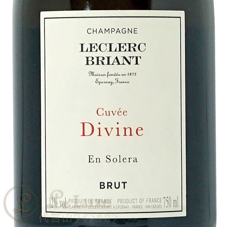 Champagne Leclerc Briant Cuvee Divine Solera N/V