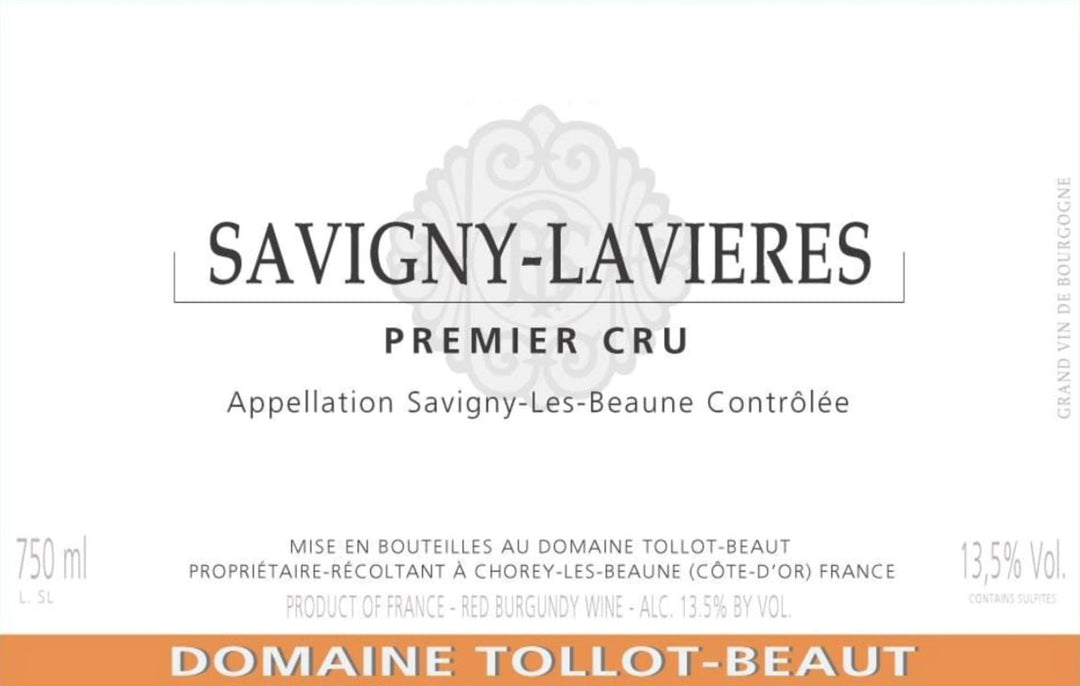 Tollot Beaut Savigny Lavieres 1Er Cru 2021