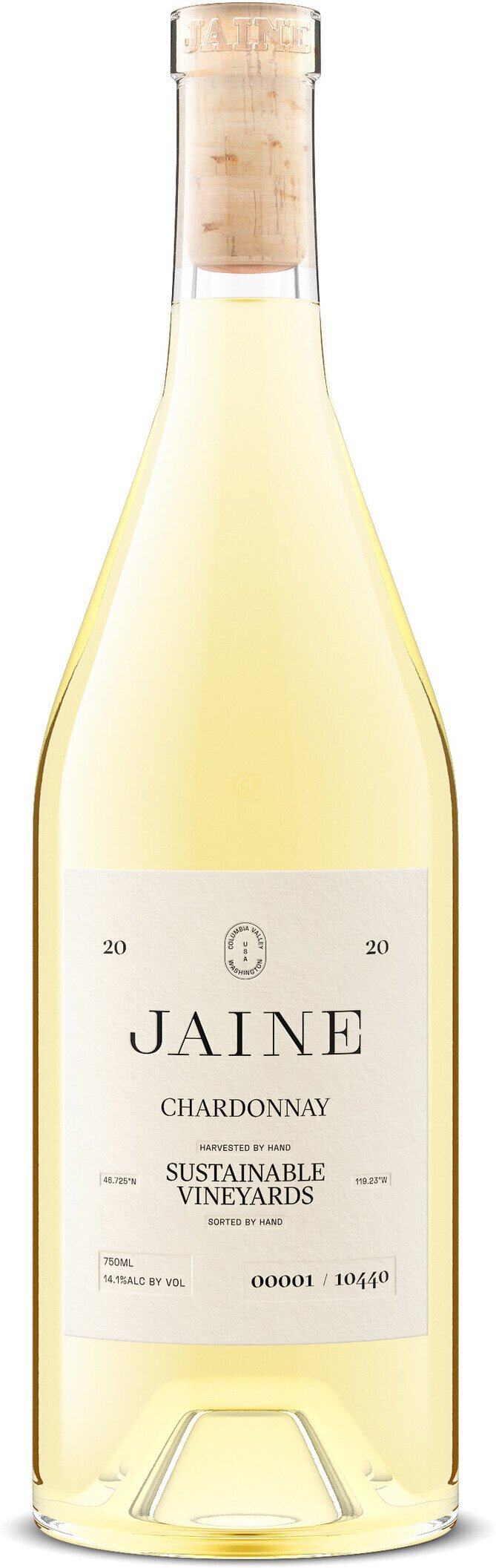 Jaine Chardonnay Evergreen Vineyard 2021