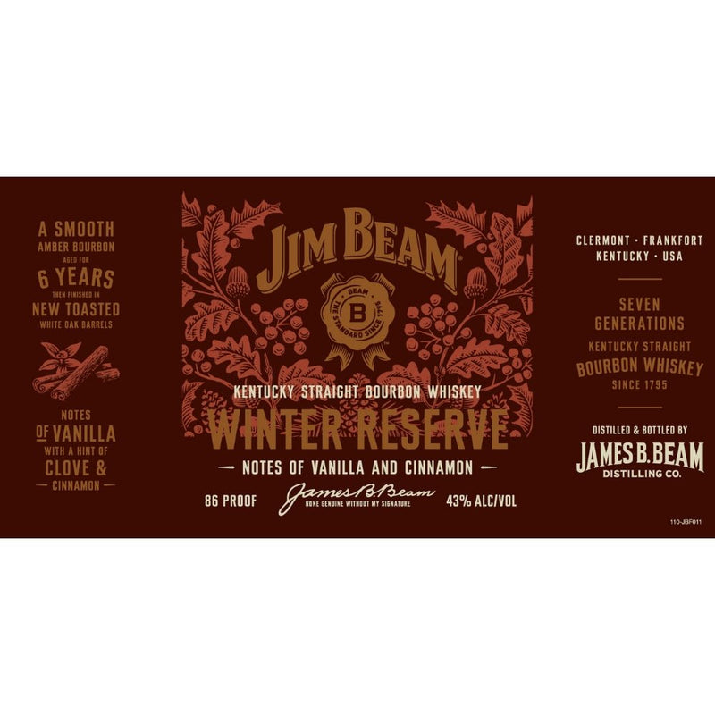 Jim Beam 6 Years Old Winter Reserve