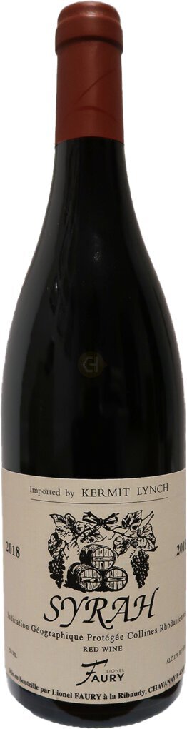 Faury Domaine Philippe Vdp Syrah Coll Rhodaniennes 2023