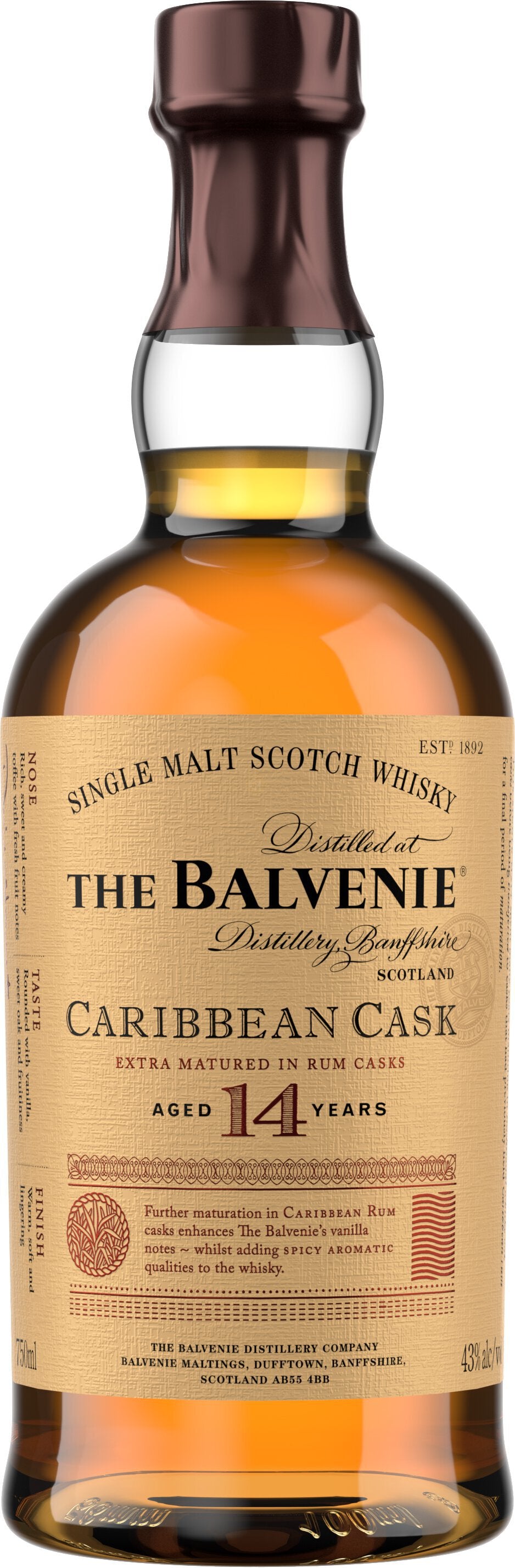 Balvenie 14 Caribbean Cask