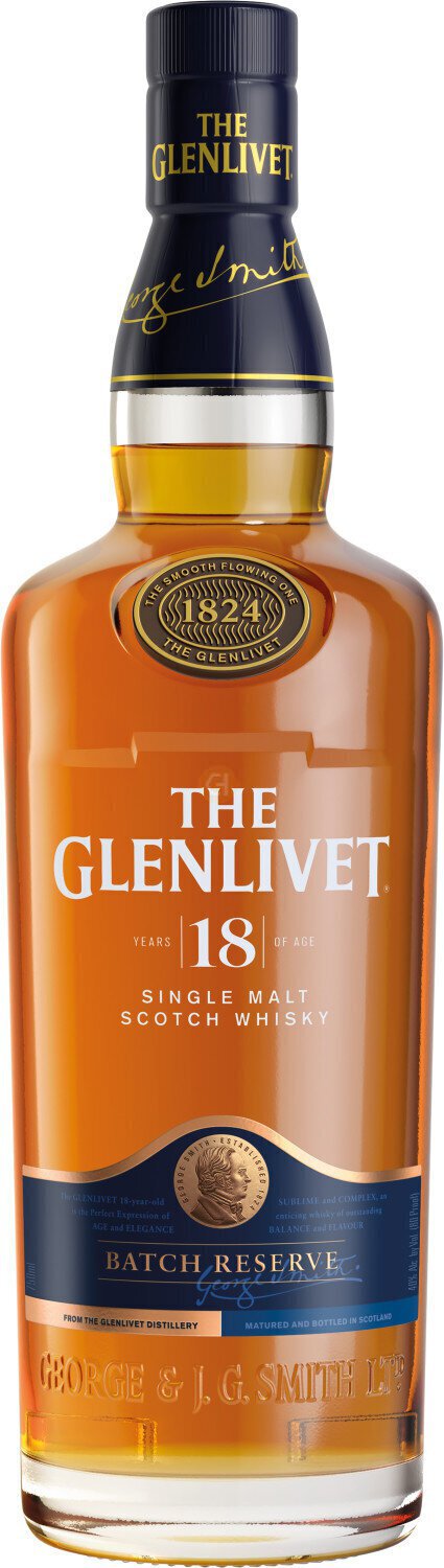 Glenlivet Scotch Single Malt 18 Year
