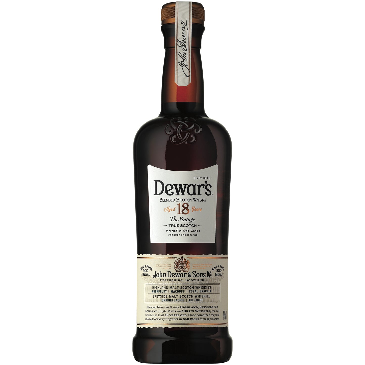 Dewars 18 Year Old