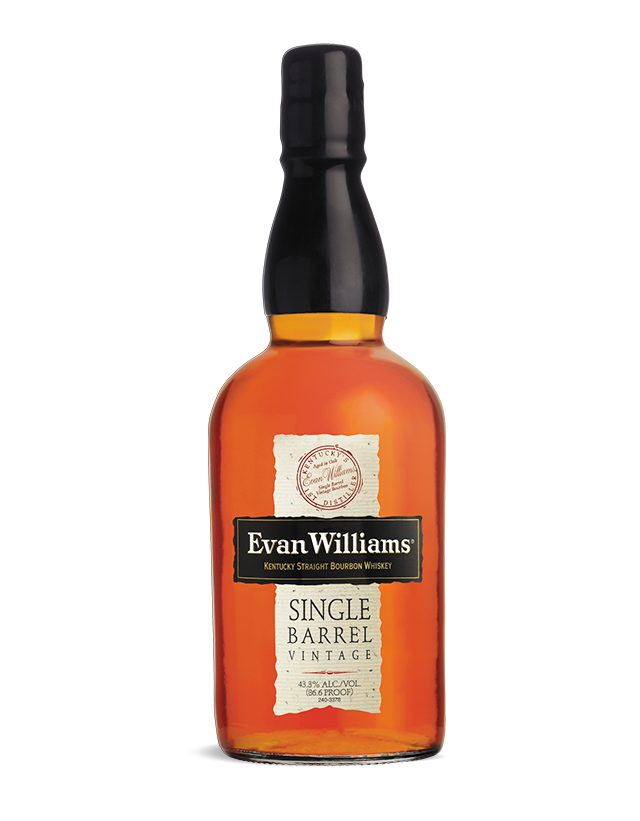 Evan Williams Single Barrel Vintage Kentucky Straight Bourbon Whiskey
