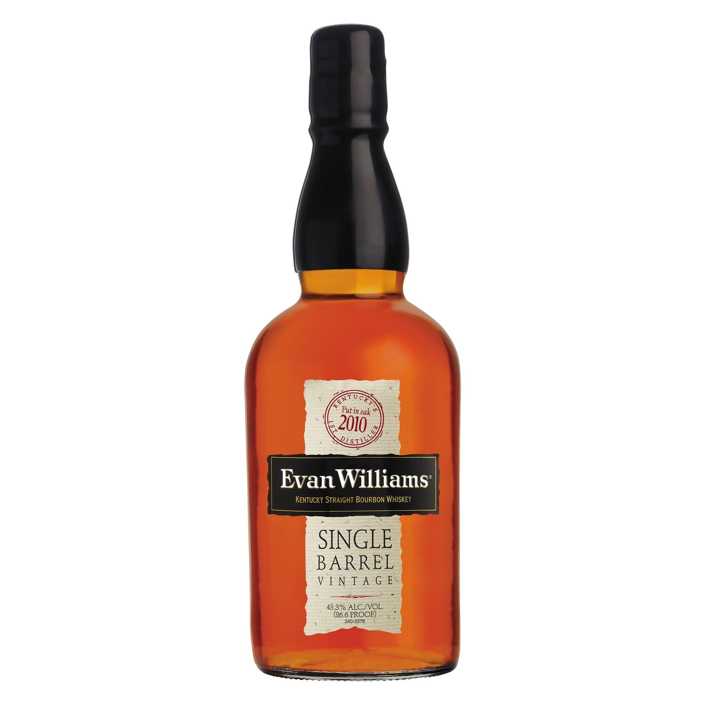 Evan Williams Single Barrel Vintage Kentucky Straight Bourbon Whiskey