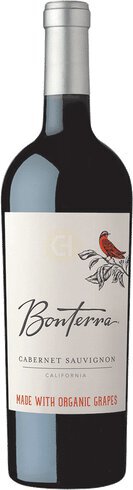 Bonterra Vineyards Cabernet Sauvignon Organic 2019/2020