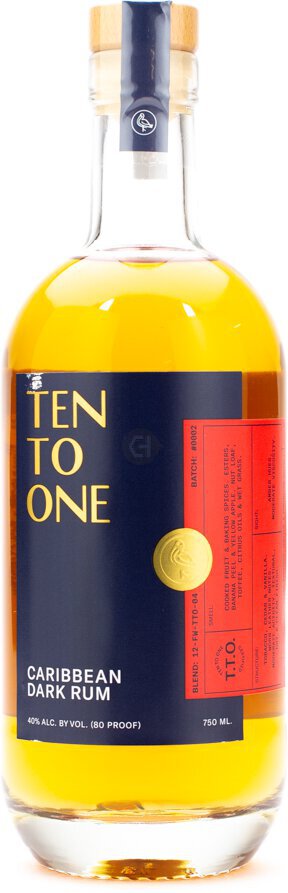 Ten To One Dark Rum (Dominican Rum)