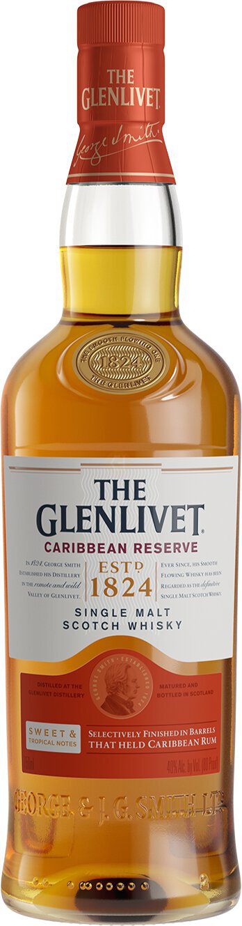 Glenlivet Scotch Single Malt Carribean Reserve
