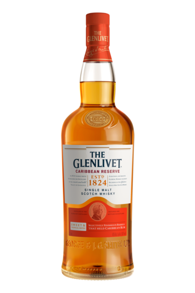 Glenlivet Scotch Single Malt Carribean Reserve