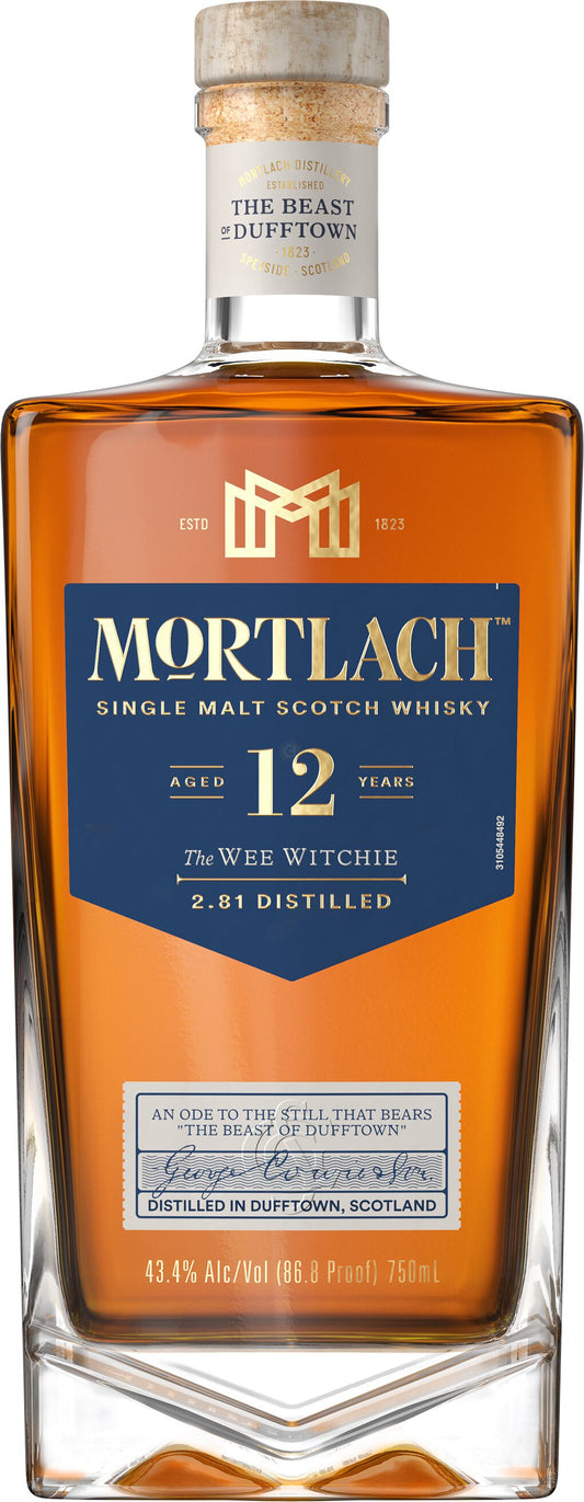 Mortlach Scotch Single Malt 12 Year The Wee Witchie