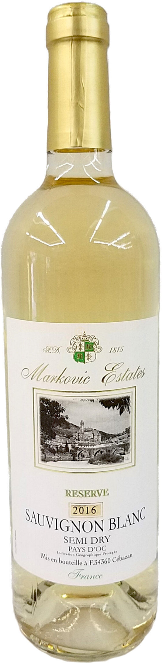 Markovic Estates Sauvignon Blanc