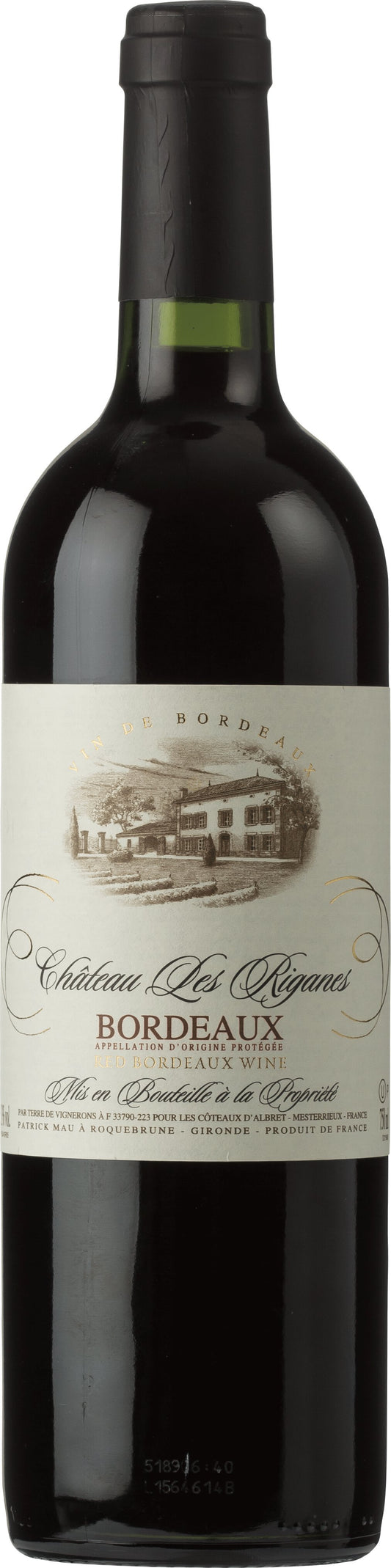 Chateau Les Riganes Bordeaux 2018