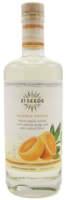 21 Seeds Valencia Orange Blanco Tequila