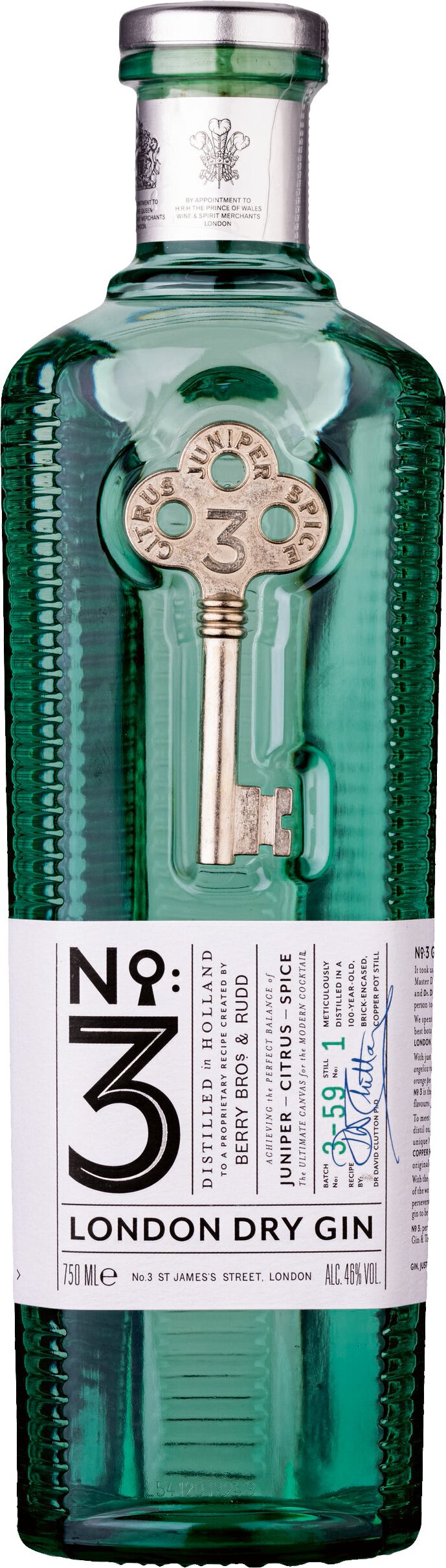 No 3 London Dry Gin