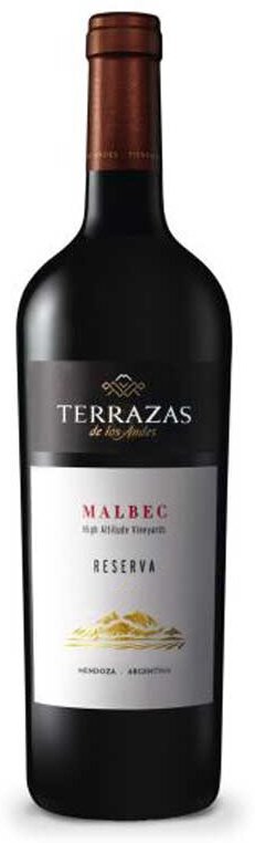 Terrazas De Los Andes Malbec Reserva 2021