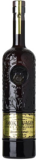 Smoke Wagon Uncut Unfiltered Straight Bourbon