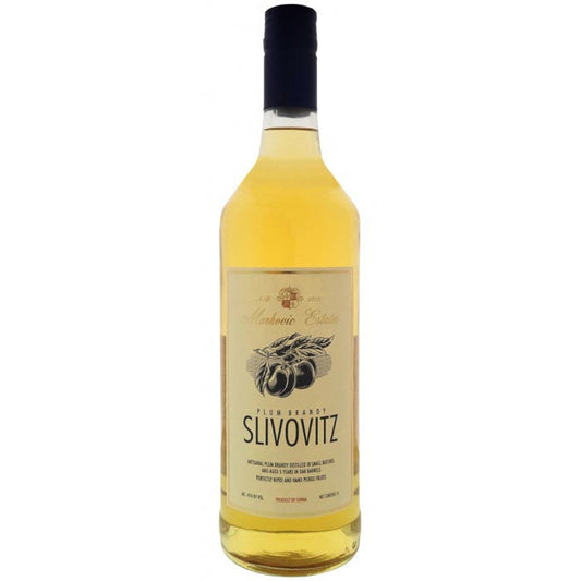 Markovic Estates Plum Brandy Slivovitz