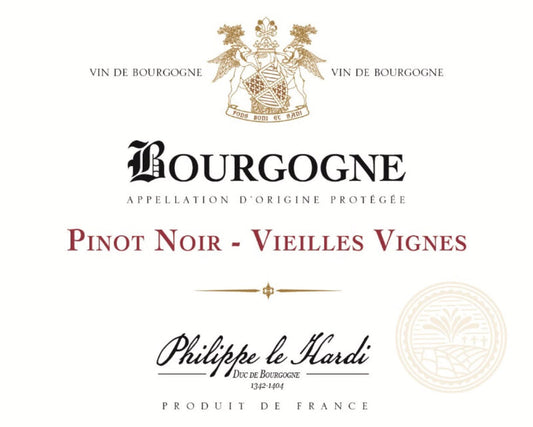 Philippe Le Hardi Bourgogne Pinot Noir Vieilles Vignes