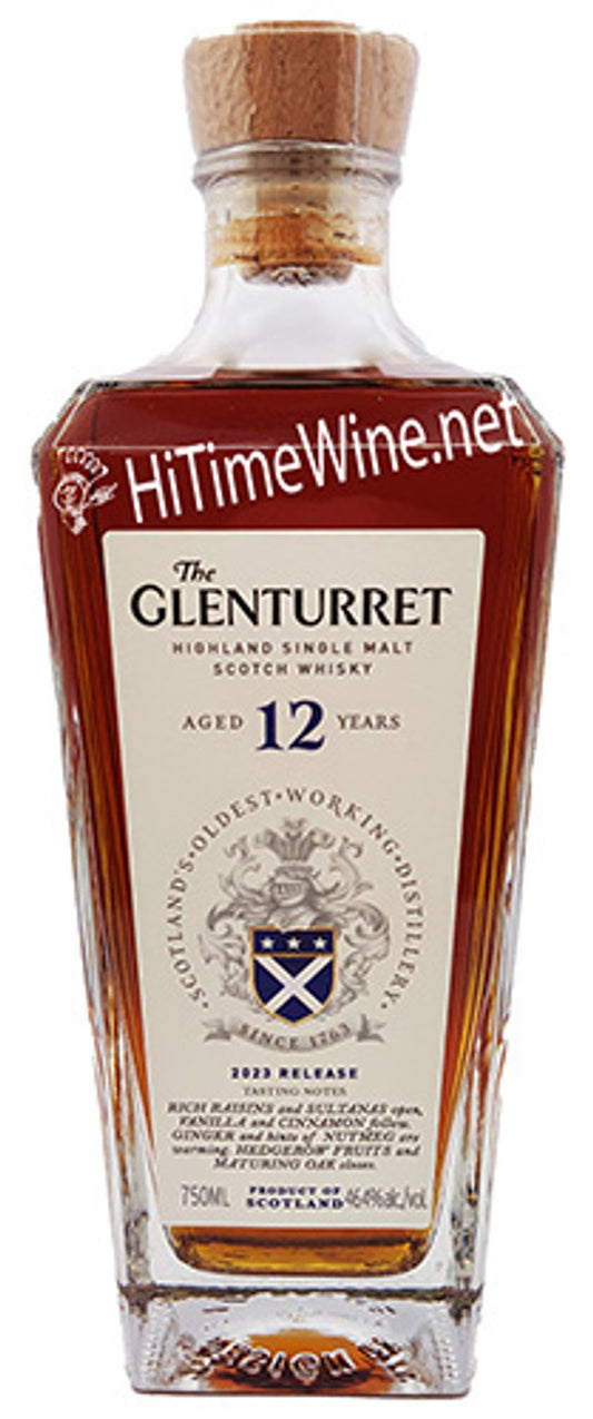 Glenturret 12Yr Highland 2023 Single Malt Scotch