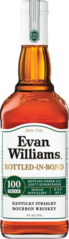 Evan Williams Bottled-In-Bond White Label