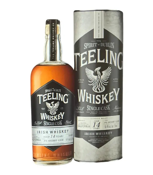 Teeling Whiskey 14 Years Old Px Sherry Cask Single Cask Single Malt Irish Whiskey