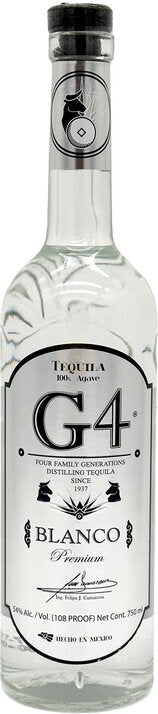 G4 Blanco 108 'High Proof' Tequila