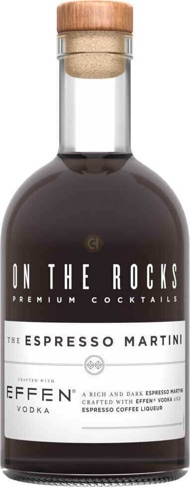 On The Rocks Effen Vodka Espresso Martini