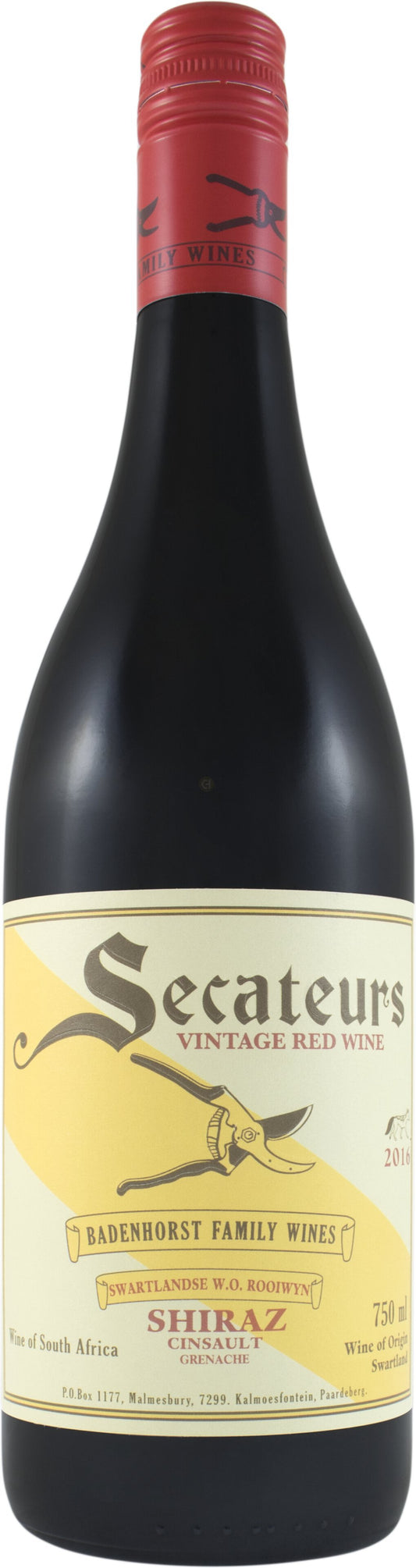 Badenhorst Secateurs Red Blend 2021