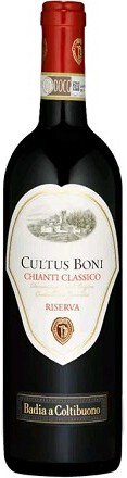 Badia A Coltibuono Chianti Classico Cultus Boni Riserva 2018