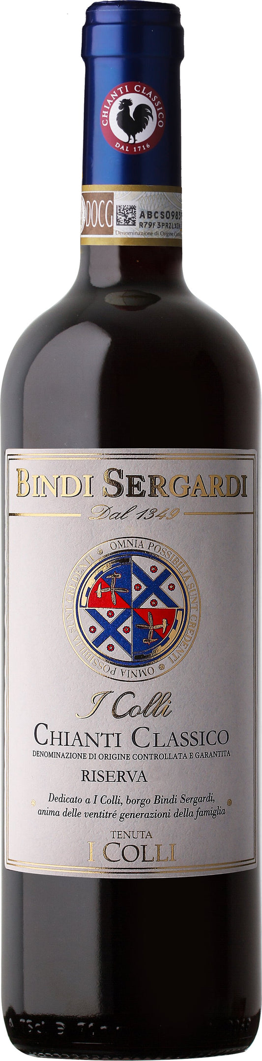 Bindi Sergardi I Colli Chianti Classico Riserva 2018