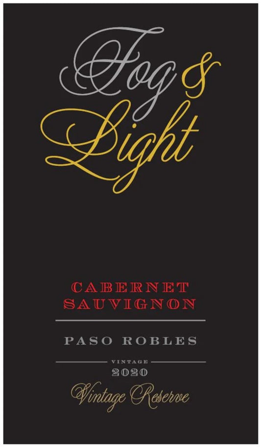 Fog And Light Cabernet Sauvignon Paso Robles 2020