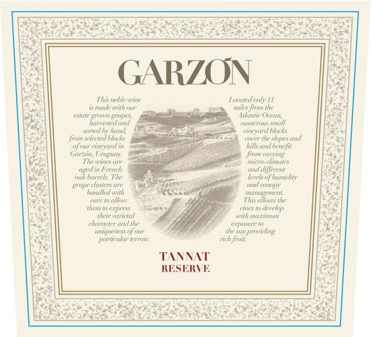 Garzon Tannat Reserva 2022