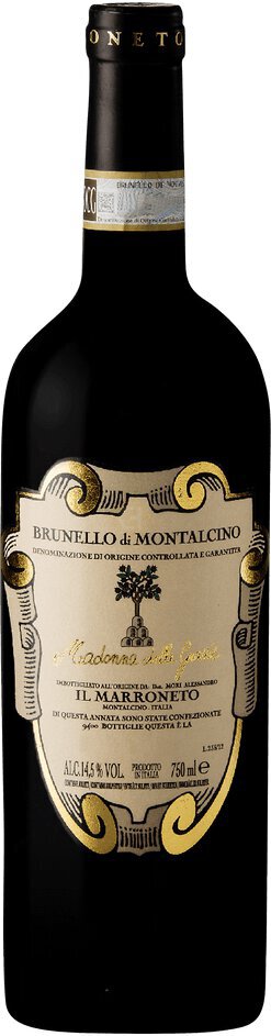 Il Marroneto Brunello Di Montalcino Sel Madonna Grazie 2018